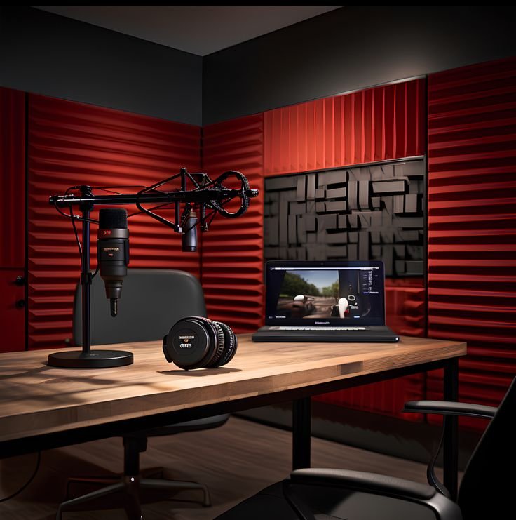 Desain ruangan podcast